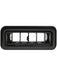 Vintage Air Black Anodis Streamline Louver Rect 1.75X4.875 Blk Alum Tr 490622 Vintage Air - Micks Gone Bush