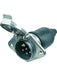 Hella 7 Pin Heavy Duty Trailer Socket Din Iso Metal 4907 Hella - Micks Gone Bush