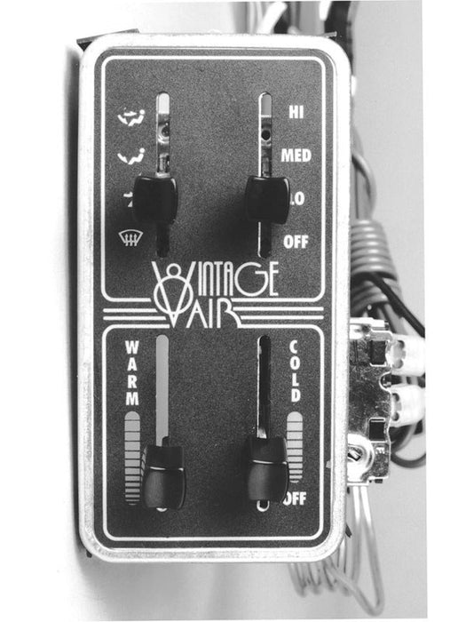 Vintage Air 4 Lever Vertical Standard Genii Control 49110-SVQ Vintage Air - Micks Gone Bush