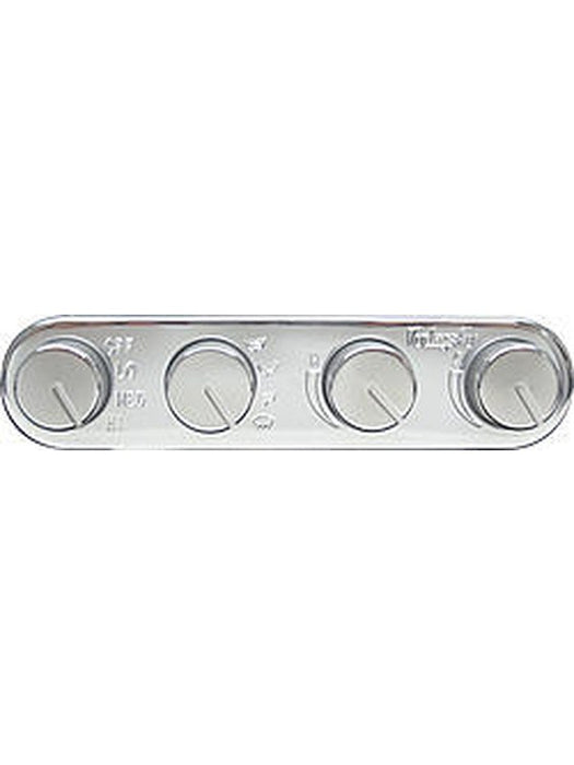 Vintage Air 4 Knob Streamline. Billet Polish Genii Controller 491200-RUA Vintage Air - Micks Gone Bush