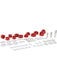 Nolathane Front and Rear Body Mount Bushing Kit 49275 Nolathane - Micks Gone Bush