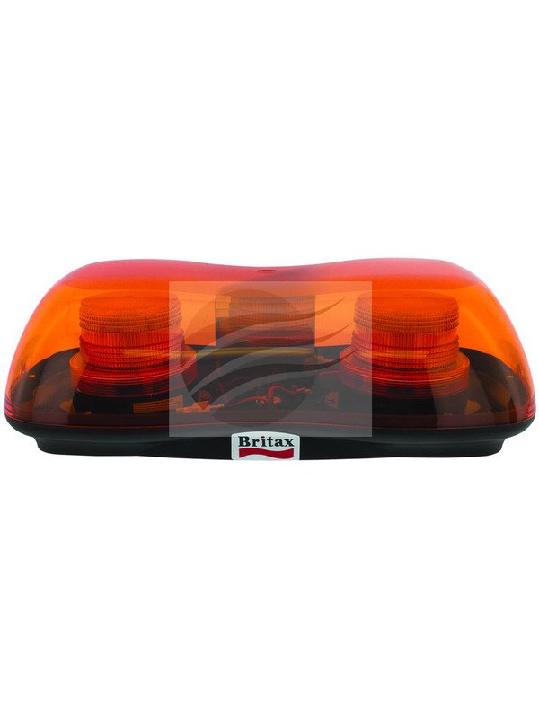 britax beacon light Britax Amber LED Mini Lightbar 10-100V Permanent Mount 4X Strobe & 1X