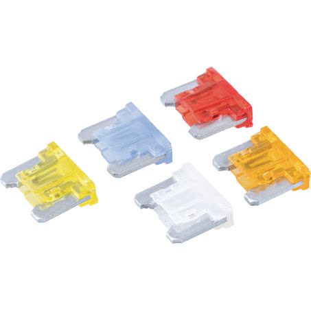 OEX Low Profile Mini Blade Fuse Assortment Pack Of 5 5A 10A 15A 20A 25A Part No. ACX1648BL FUSE ASSORTMENT OEX - Micks Gone Bush