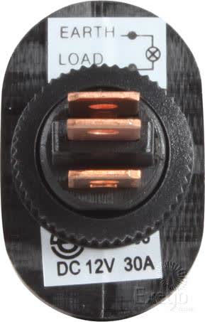 OEX Rocker Switch On/off Spst 12V Red Illuminated 30A ACX3797 SWITCH OEX - Micks Gone Bush