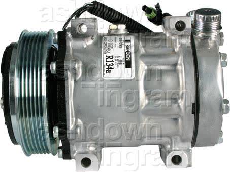 Sanden Air Conditioning Compressor 12V Direct Mount SD7H15 CXS4687 AIR CONDITIONING COMPRESSOR SANDEN - Micks Gone Bush