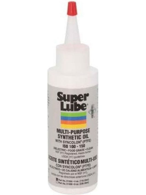 Super Lube Multi-Purpose Synthetic Oil with Syncolon PTFE 4 oz. Bottle 51004 Super-Lube - Micks Gone Bush