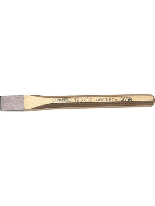 Draper Tools Expert 12mm X 125mm Octagonal Flat Cold Chisel 51546 Draper Tools - Micks Gone Bush