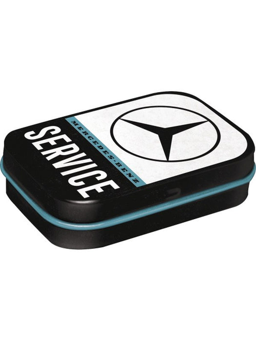 Nostalgic-Art Licensed Product Metal Mint Box Mercedes-Benz Service 4x6x2cm 5181369 Nostalgic-Art - Micks Gone Bush