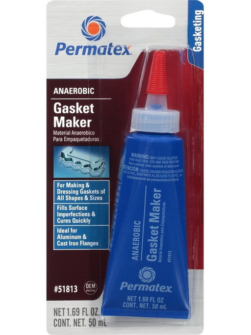 Permatex Sealant High Temperature Anaerobic Anaerobic 50 ml Tube 51813 Permatex - Micks Gone Bush