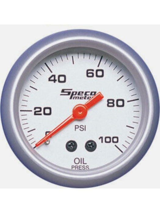 Speco 2" 100 Psi Mech Oil Pres Gauge 524-16 Speco Speco - Micks Gone Bush