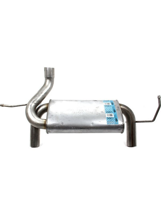 Dynomax Muffler Super Turbo 2-1/2 in Offset Inlet Dual 2-1/2 in Outlets 53804 Dynomax - Micks Gone Bush
