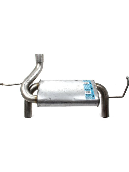 Dynomax Muffler Super Turbo 2-1/2 in Offset Inlet Dual 2-1/2 in Outlets 53804 Dynomax - Micks Gone Bush