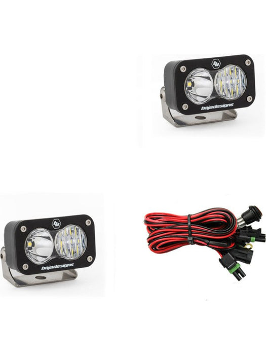 Baja Designs S2 Sport Driving Combo Pattern Pair LED Work Light Clear 547803 Baja Designs - Micks Gone Bush