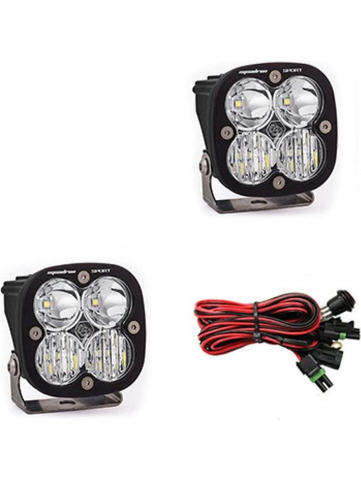 Baja Designs Squadron Sport Driving/Combo Pair LED Light Pods Clear 557803 Baja Designs - Micks Gone Bush