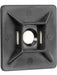 Narva Black U.V. Weather Resistant Cable Tie Mounts 28 x 28mm Pack of 25 56446 Narva - Micks Gone Bush