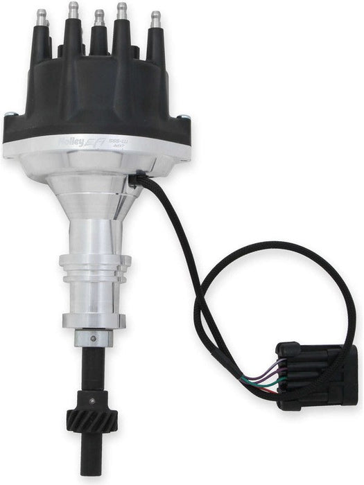 Holley Distributor Holley EFI Dual-Sync Low Profile Male/HEI Steel Gea 565-111 Holley - Micks Gone Bush