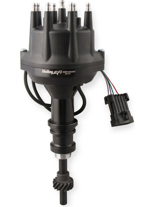 Holley Distributor Black EFI Dual-Sync Computer-controlled Hall Effe 565-202BK Holley - Micks Gone Bush