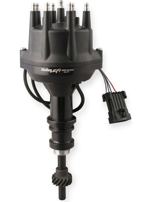 Holley Distributor Black EFI Dual-Sync Computer-controlled Hall Effe 565-202BK Holley - Micks Gone Bush