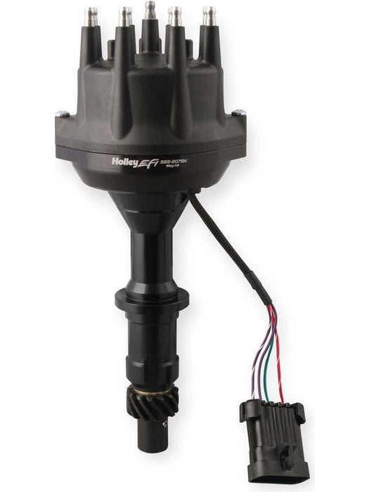 Holley Distributor Black EFI Dual-Sync Computer-controlled Hall Effe 565-207BK Holley - Micks Gone Bush