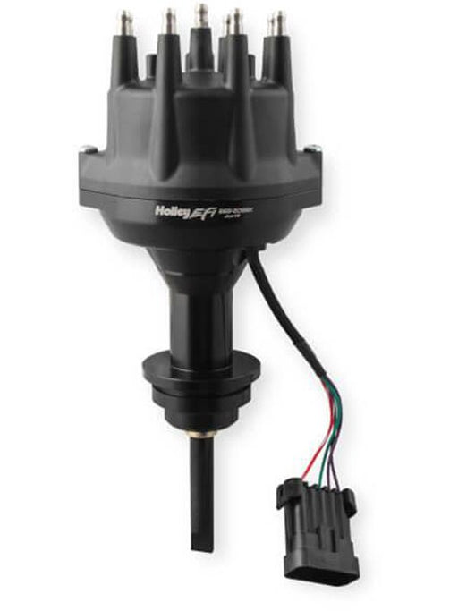 Holley Distributor, Dist., Dual Sync, For Chrysler SB, Black 565-208BK Holley - Micks Gone Bush