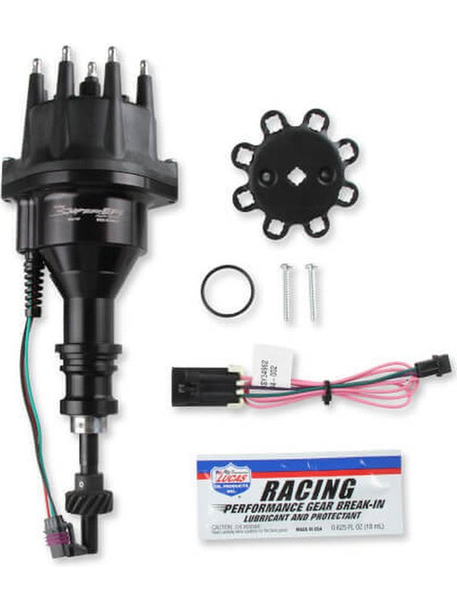 Holley Distributor HyperSpark Hall Effect EFI Billet Black Anodised 565-301BK Holley - Micks Gone Bush