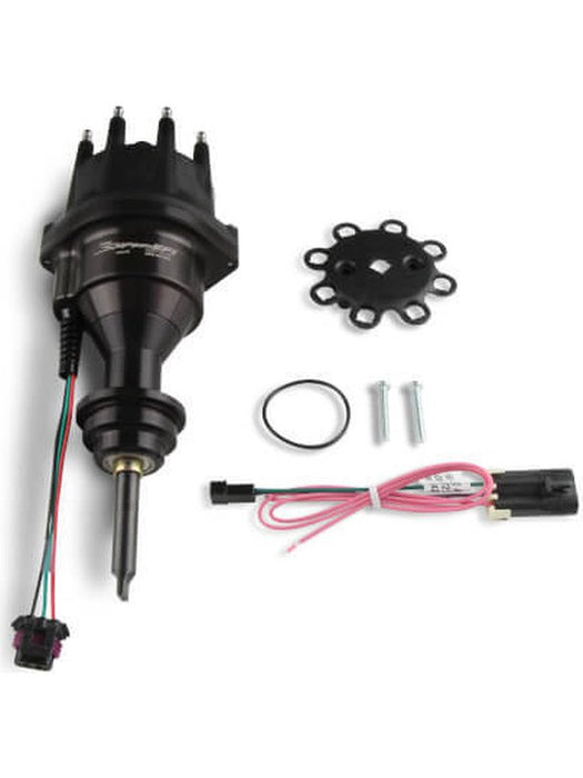 Holley Distributor HyperSpark Hall Effect EFI Billet Black Anodised 565-304BK Holley - Micks Gone Bush