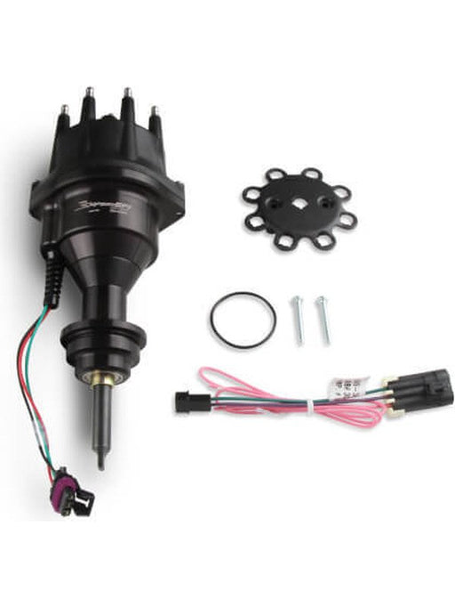 Holley Distributor HyperSpark Hall Effect EFI Billet Black Anodised 565-305BK Holley - Micks Gone Bush