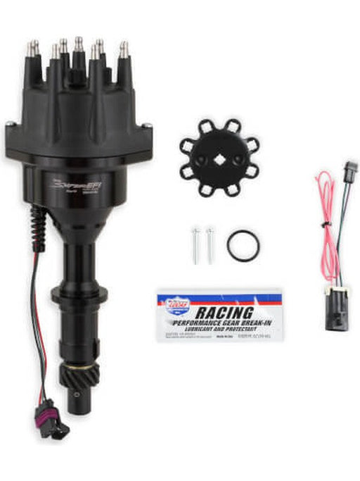 Holley Distributor HyperSpark Hall Effect EFI Billet Black Anodised 565-314BK Holley - Micks Gone Bush