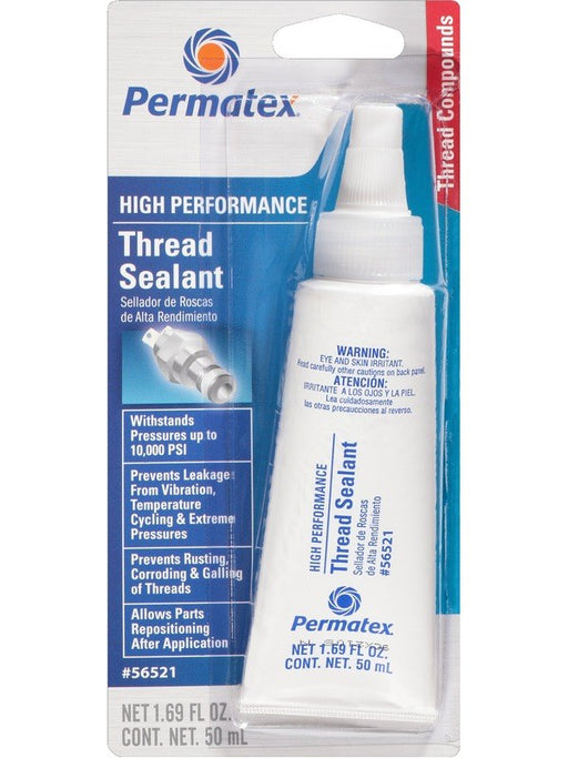 Permatex Thread Sealer - Thread Sealant - PTFE Base - 50 ml Tube - Each 56521 Permatex - Micks Gone Bush