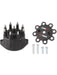 Holley Distributor Cap Male/HEI Screw Down Rynite Black Holley Pro-Bil 566-105 Holley - Micks Gone Bush
