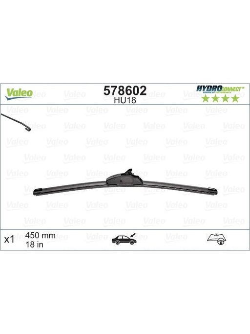 Valeo Wiper Blade 578602 Windshield Wiper Blades Valeo - Micks Gone Bush