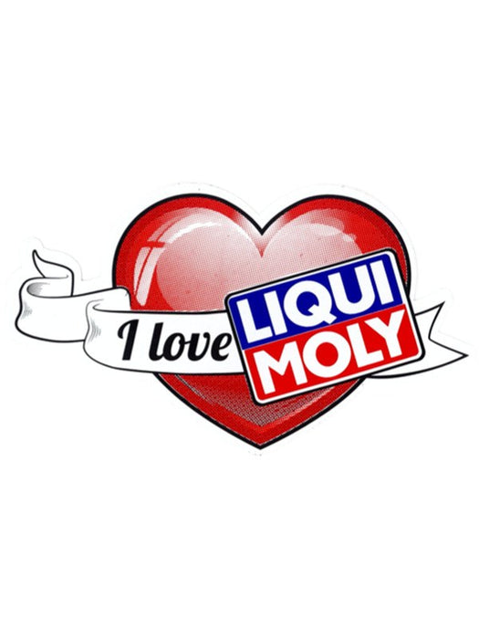 LIQUI MOLY Sticker "I love LIQUI MOLY" 7x12.3 cm 5842 Liqui Moly - Micks Gone Bush