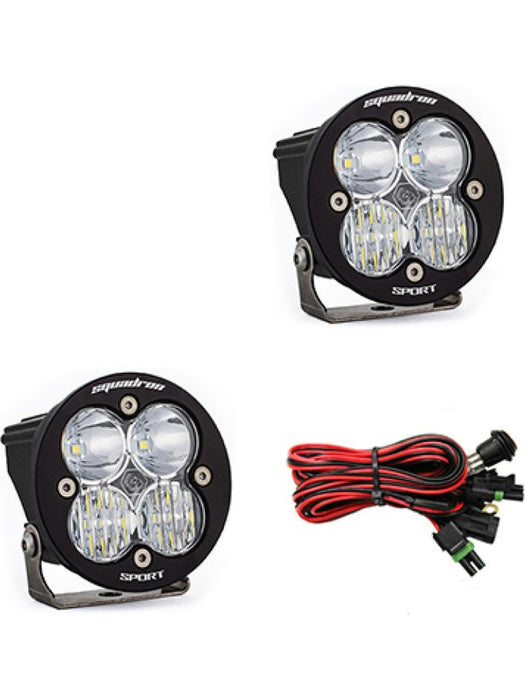Baja Designs Squadron R Sport Driving/Combo Pair LED Light Pods Clear 587803 Baja Designs - Micks Gone Bush