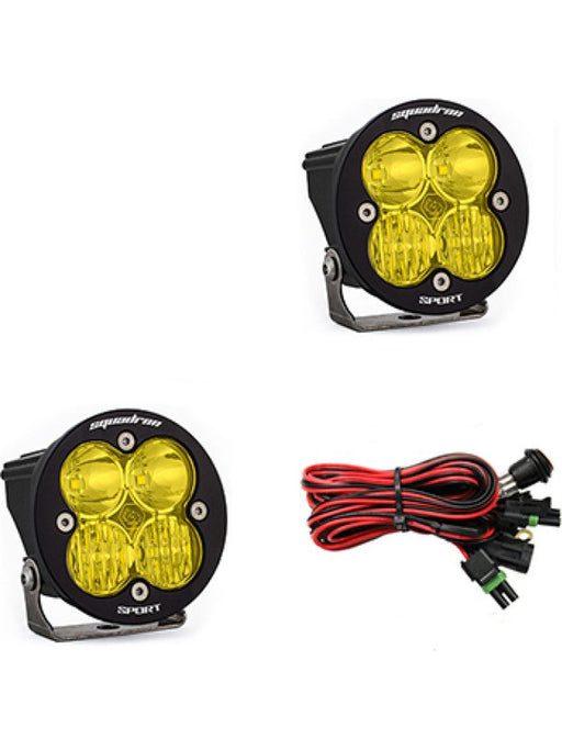 Baja Designs Squadron R Sport Driving/Combo Pair LED Light Pods Amber 587813 Baja Designs - Micks Gone Bush