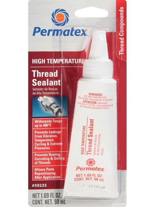 Permatex Hi Temp Thread Sealant Carded 50Ml Px59235 Permatex 59235 Permatex - Micks Gone Bush