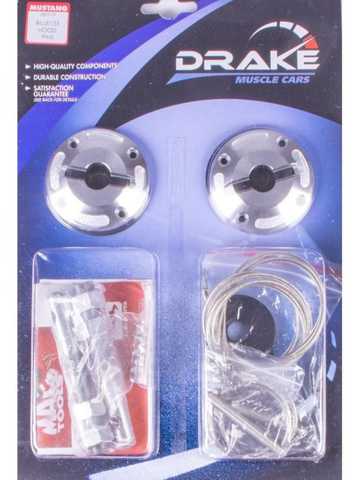 Drake Automotive Group Hood Pin 1/2 in OD x 4 in Long 2-1/2 in 5R3Z-6316892-K DRAKE AUTOMOTIVE GROUP - Micks Gone Bush