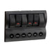 Narva 6 Way Rocker Switch Panel Off/on Spst Red LED 20A 12V Part No. 63193 SWITCH MOUNT/ PANEL NARVA - Micks Gone Bush