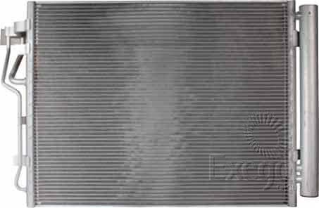 Hanon System Air Conditioning Condenser Parallel Flow Inlet Pad Outlet Pad CNX142 AIR CONDITIONING CONDENSER HANON SYSTEM - Micks Gone Bush