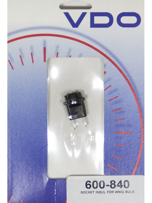 VDO Light Bulb Socket - Plastic - Black - E Type Light Bulbs - Each (600-840) 600.84 VDO - Micks Gone Bush