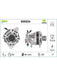 Valeo Alternator 600024 Valeo - Micks Gone Bush