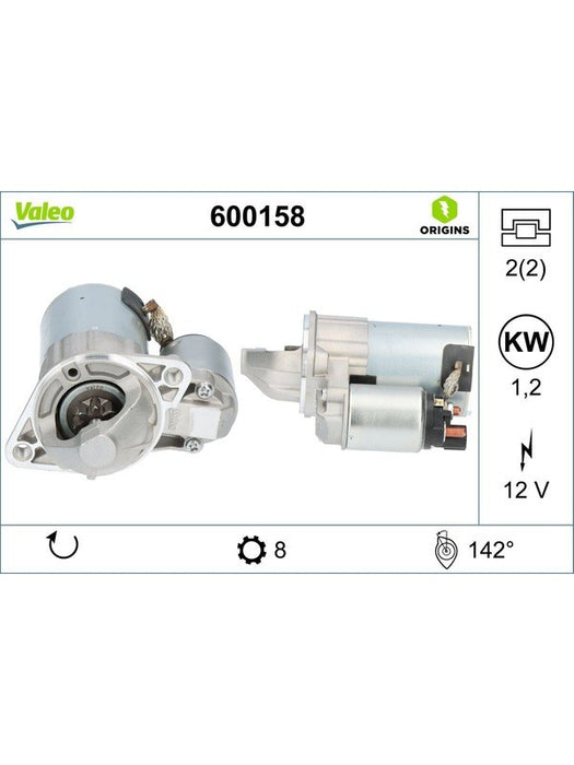 Valeo Starter 600158 Valeo - Micks Gone Bush