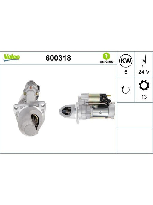 Valeo Starter 600318 Starters Valeo - Micks Gone Bush