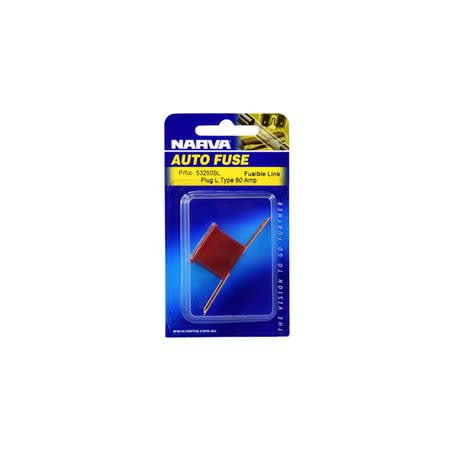 Narva Fusible Link L Type 50A Red 1 Pce - Part No. 53250BL FUSIBLE LINK NARVA - Micks Gone Bush