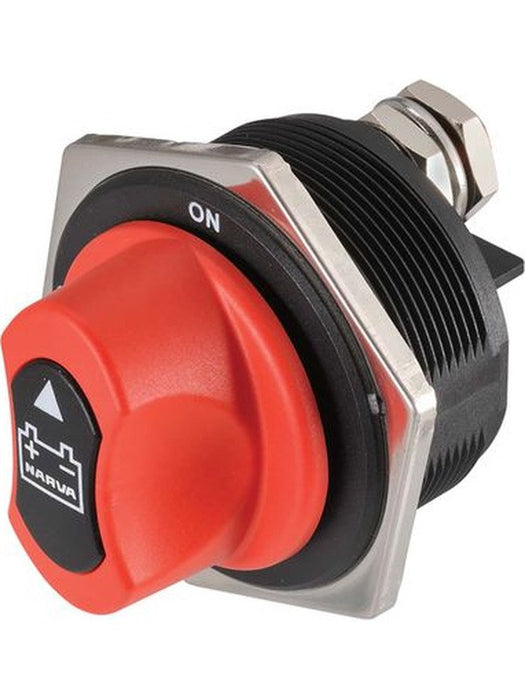 Narva 'Rotary' Battery Master Switch w/ Removable Keyed Knob 300 AMP 61045 Narva - Micks Gone Bush