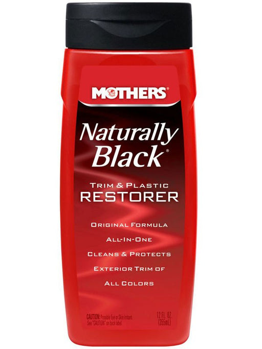 Mothers Naturally Black Trim And Plastic Restorer 355ml 06112 Mothers - Micks Gone Bush
