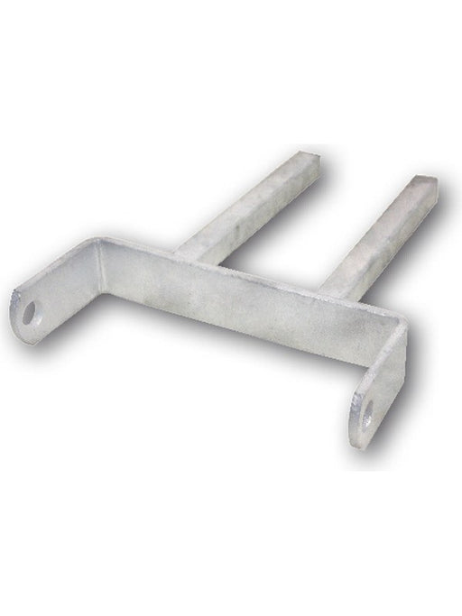 ARK 8" Flat Twin Stem Boat Trailer Roller Bracket 6"X20mm Square 16mm Bore 6138 ARK - Micks Gone Bush