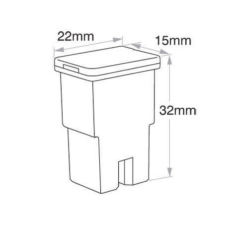 OEX Fusible Link Female 40A Green 12 Pack ACX1752 FUSIBLE LINK OEX - Micks Gone Bush