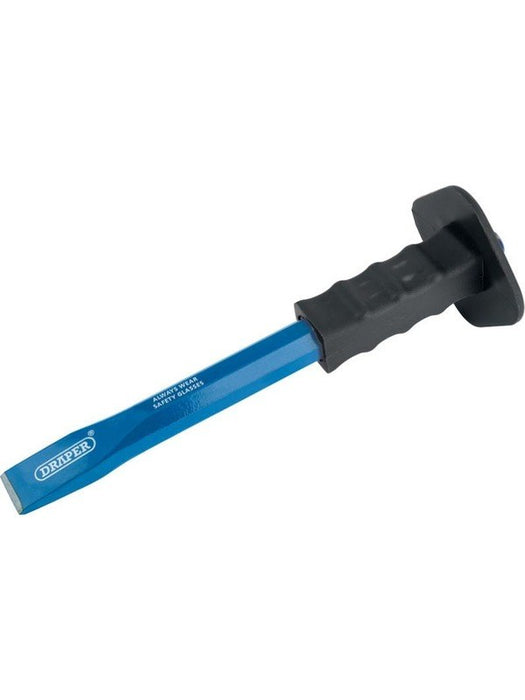 Draper Tools Octagonal Shank Cold Chisel With Hand Guard 25 X 300mm 64682 Draper Tools - Micks Gone Bush