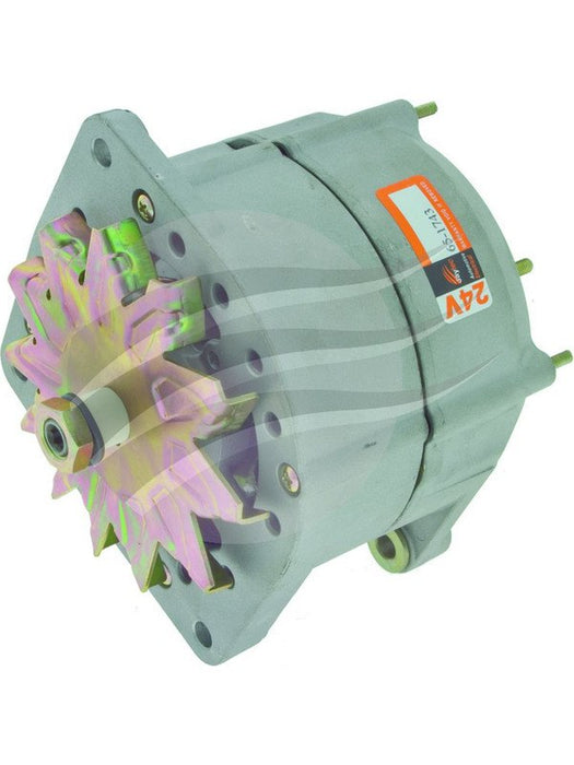Mahle Alternator 24V 80A Int Reg Scania Truck, R124 T124 P12C P124, 65-1743 Mahle - Micks Gone Bush