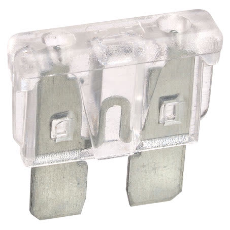 Narva Standard Blade Fuse 25A White 5 Pack Part No. 52825BL FUSE NARVA - Micks Gone Bush